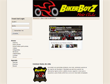 Tablet Screenshot of bikerboyz-motoclube.com